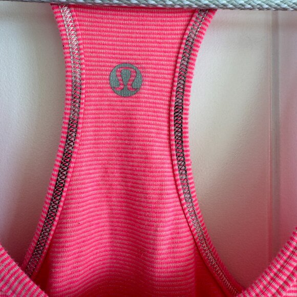Lululemon coral pink tank top - Picture 3 of 4